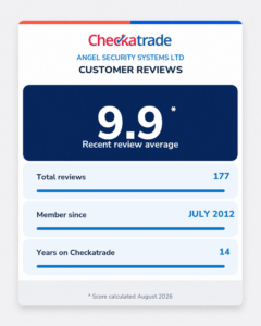 Angel Security Checkatrade Scorecard