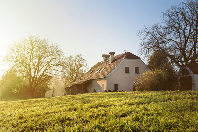 Install a discreet alarm system for your period home